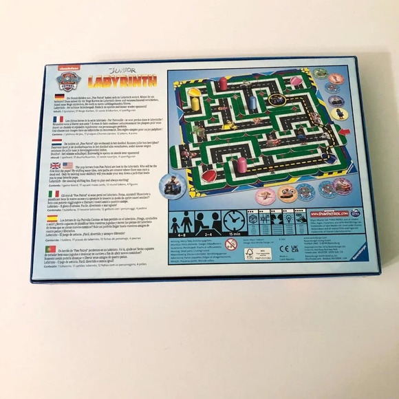 Ravensburger Paw Patrol Labyrinth Junior Board Game Missing  Instructions - Picture 2 of 16